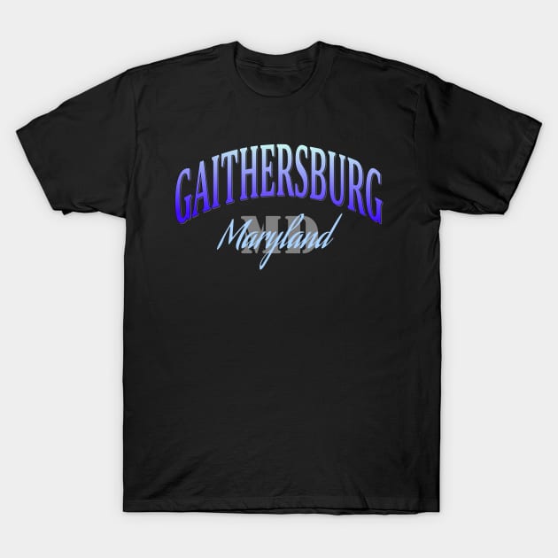 City Pride: Gaithersburg, Maryland T-Shirt by Naves